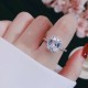 Inel argint logodna cu elemente SW Destiny Diamond, Marime 19