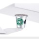 Charm Talisman Argint Coffee to Go Starbucks