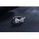 Inel Argint Femei Elemente Swarovski Crystal Bow