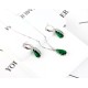 Set Argint Drop Emerald Velvet
