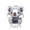 Charm Argint tip Talisman Pandora Baby Koala